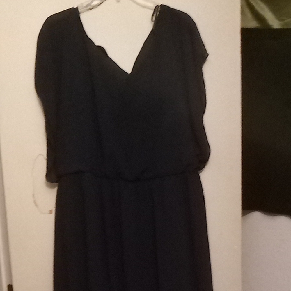 Elegant Midnight Blue Women's Dress